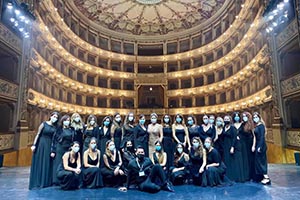 16 December 2020, Eu Web Awards, Teatro Verdi of Pisa (IT), guests. (Livestreaming)